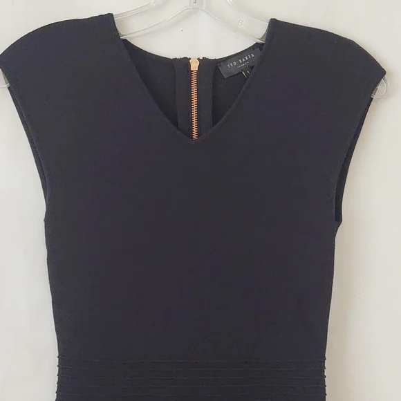 Ted Baker London Black Dress size 1 - Picture 5 of 10